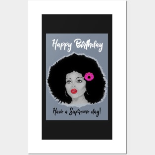 Diana Ross - have a supreme birthday Posters and Art